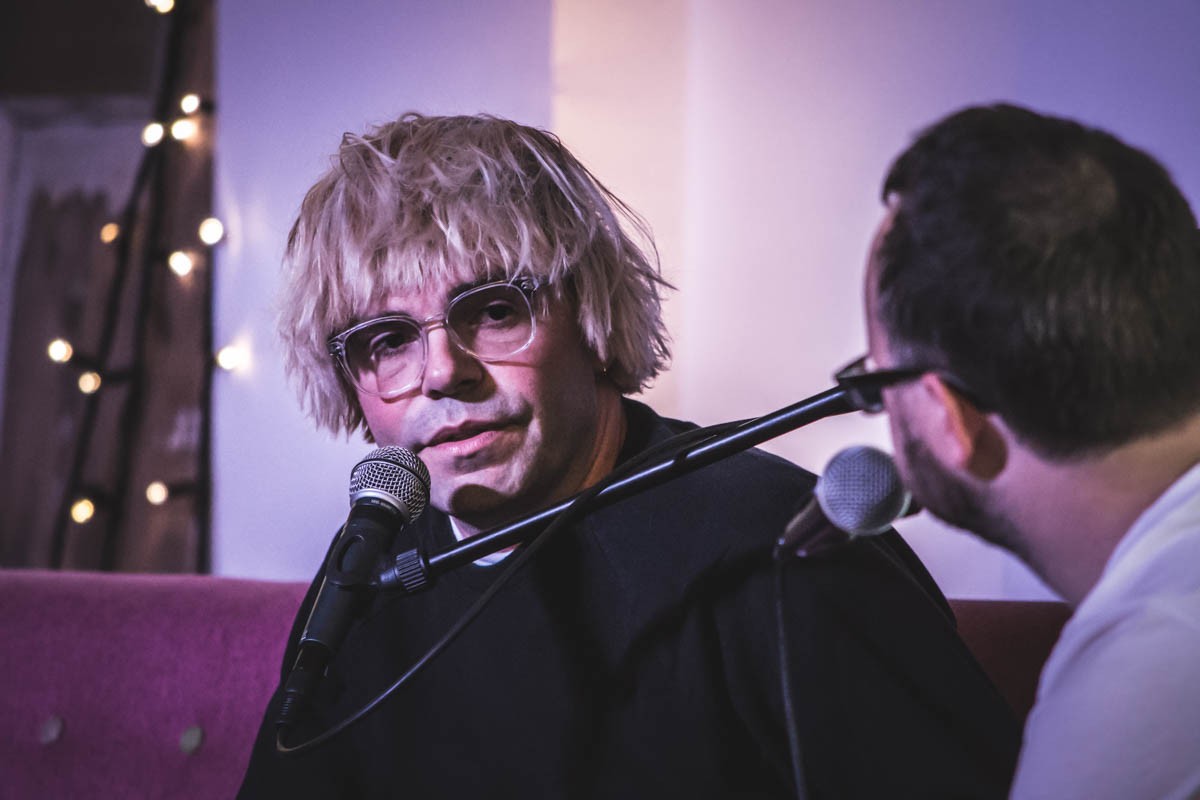 Tim Burgess in conversation with Peter Guy