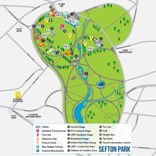 LIMF 2016 Site Map