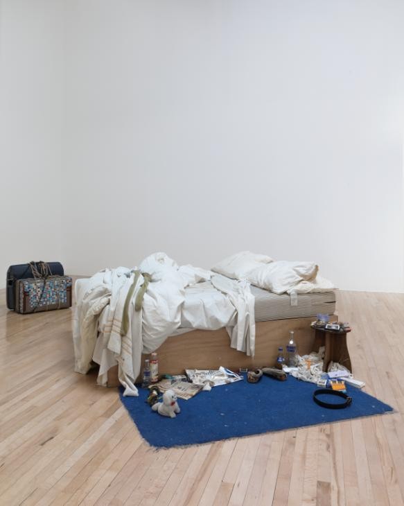 Tracey Emin's My Bed 1998 (Photo Credit: Tracey Emin, taken from the Tate's website)