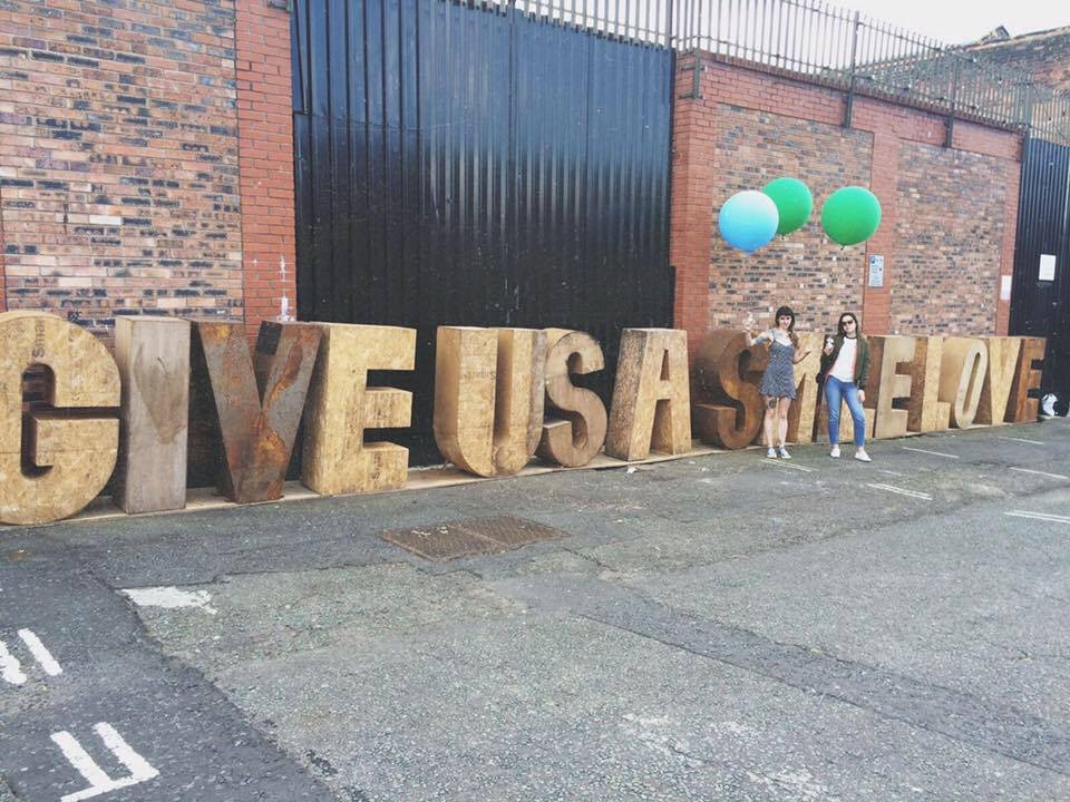 Give Us A Smile Love by Ren Aldridge (courtesy of Michelle Houlston)