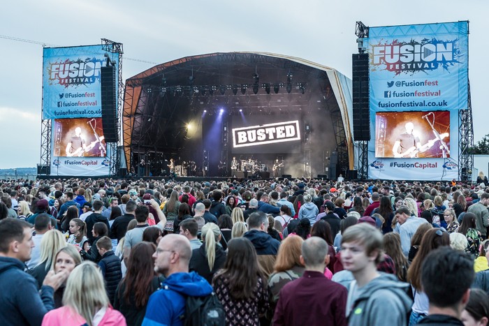 The crowd at Fusion Festival