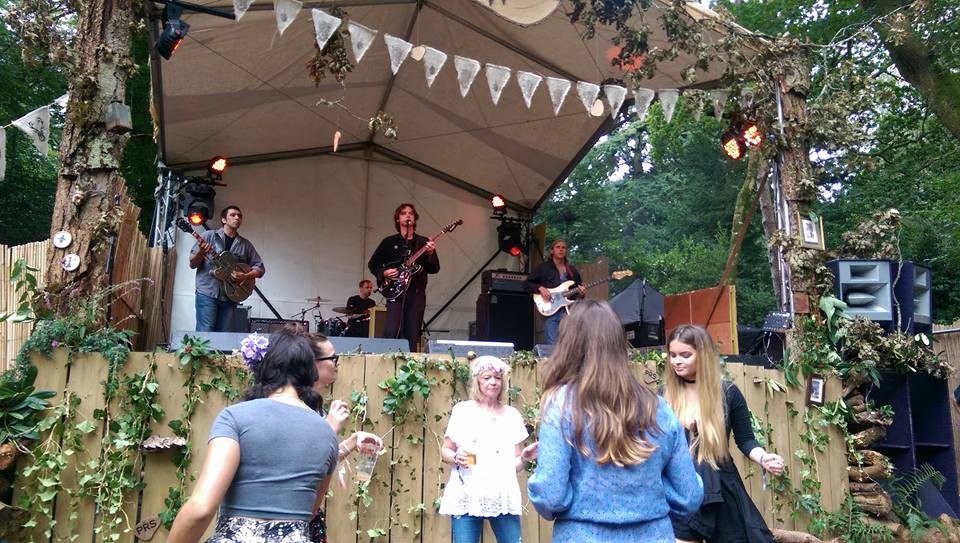 Younghusband at Festival Number 6 on the Lost in the Woods Stage