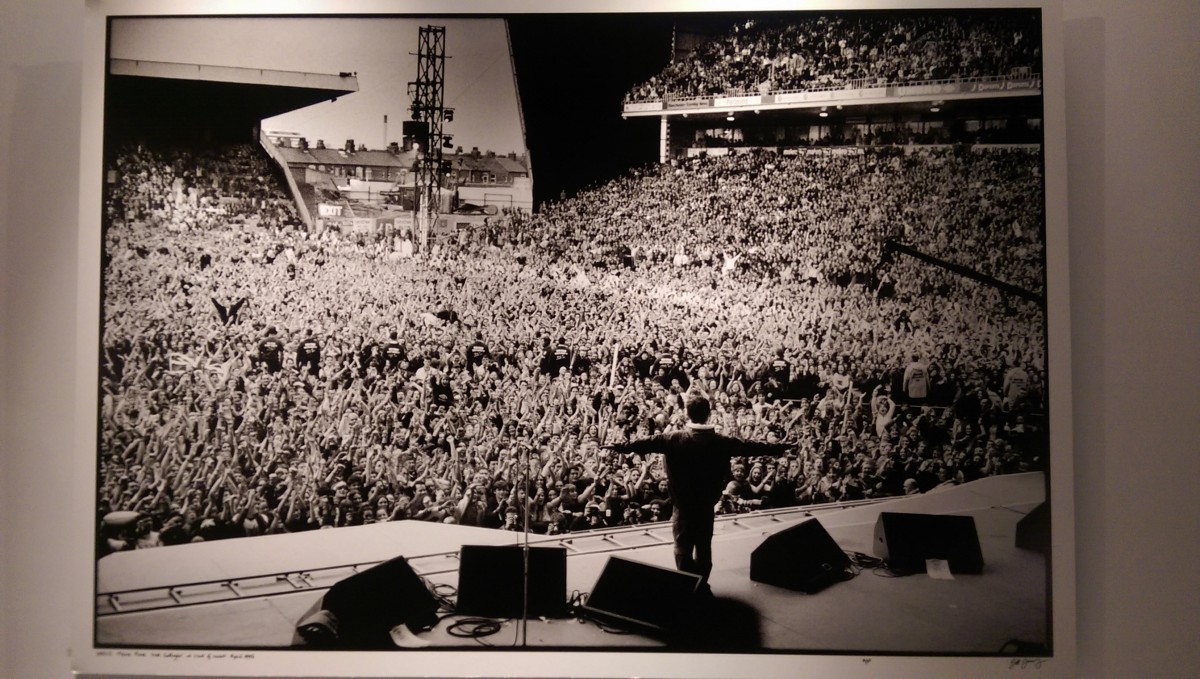 Maine Road photography at the Oasis exhibition