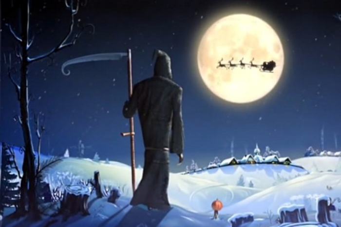 Image from Simpals' short film Santa & Dji