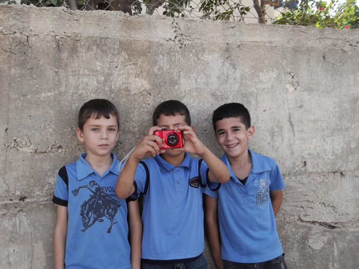 Children of Bil'n from the Silent Voices exhibition (image courtesy of williamsonartgallery.org)