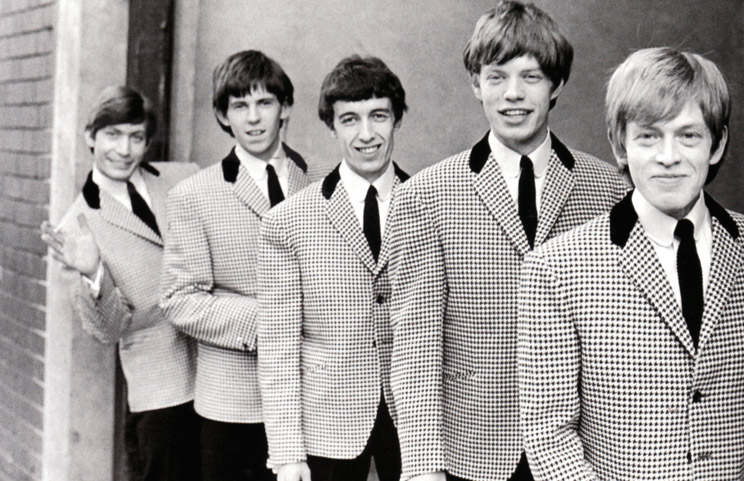 A suited and booted Rolling Stones