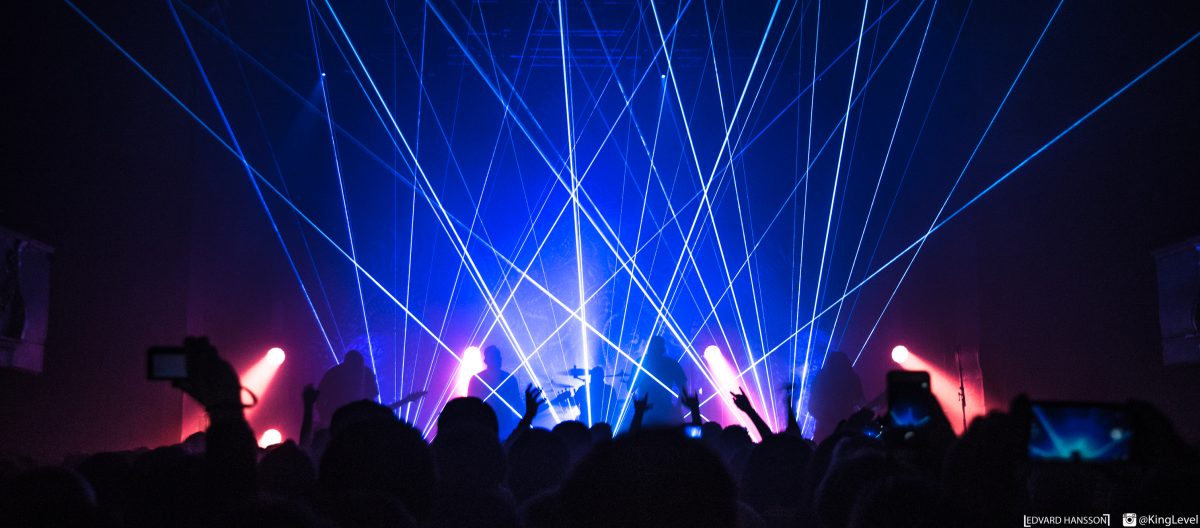 Lasers abound - Photo by Edvard Hannson