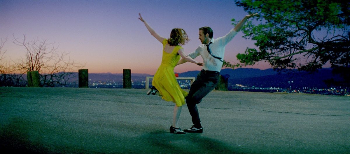 Stone and Gosling, dancing all the way to the Oscars