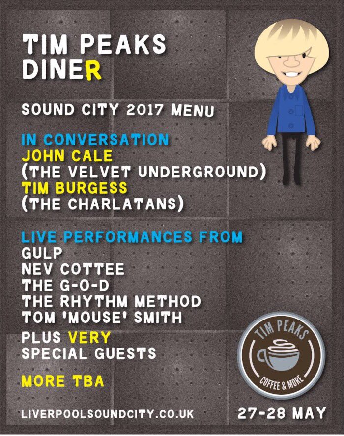 Tim Peaks Diner Sound City 2017