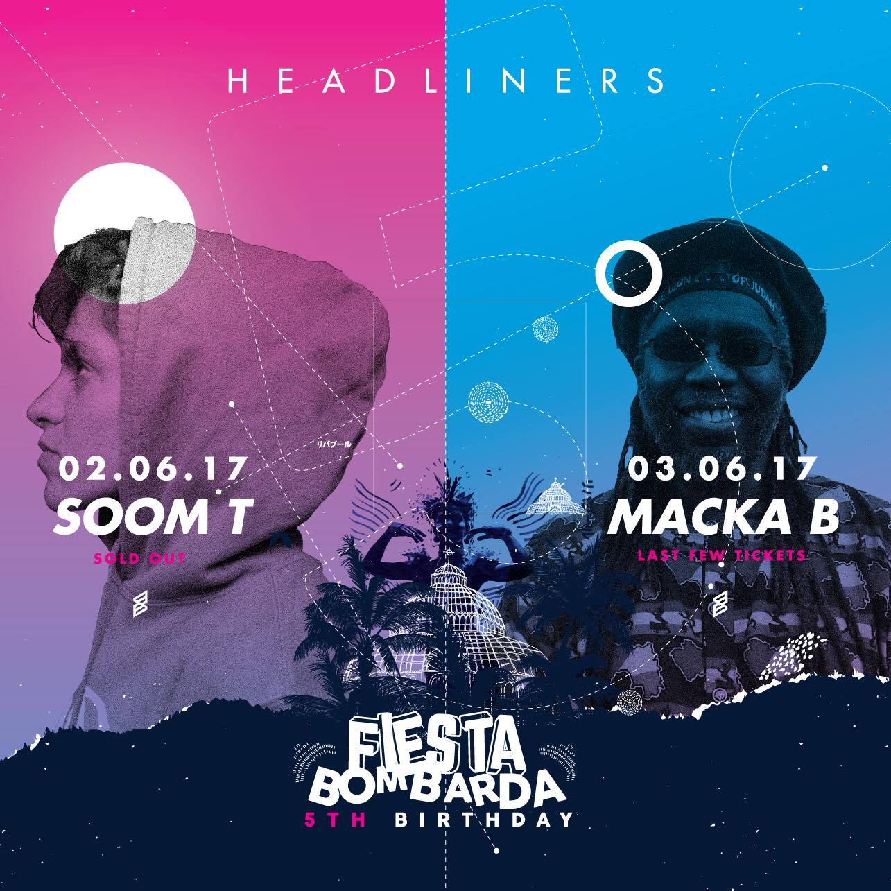 Fiesta Bombarda's 5th birthday