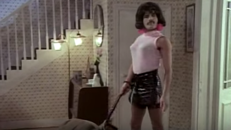 Freddie Mercury loves a spring clean