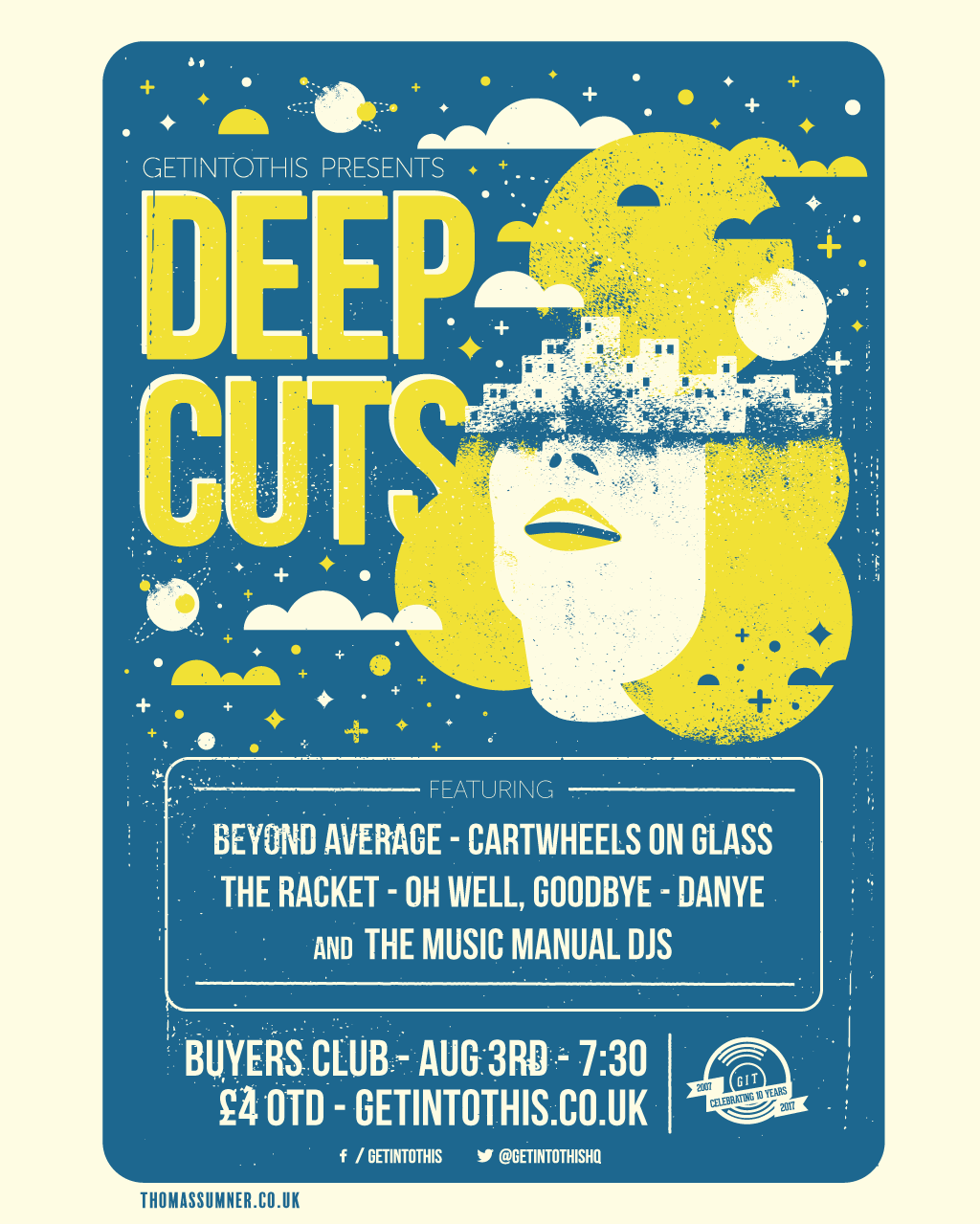 Deep Cuts #7 - at Buyers Club on August 3