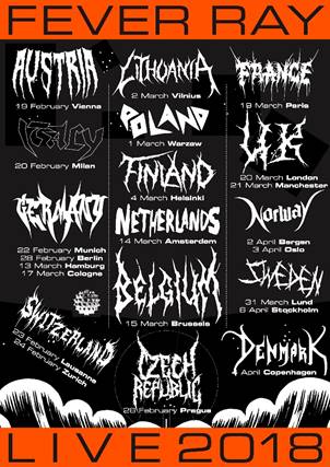 Fever Ray tour poster