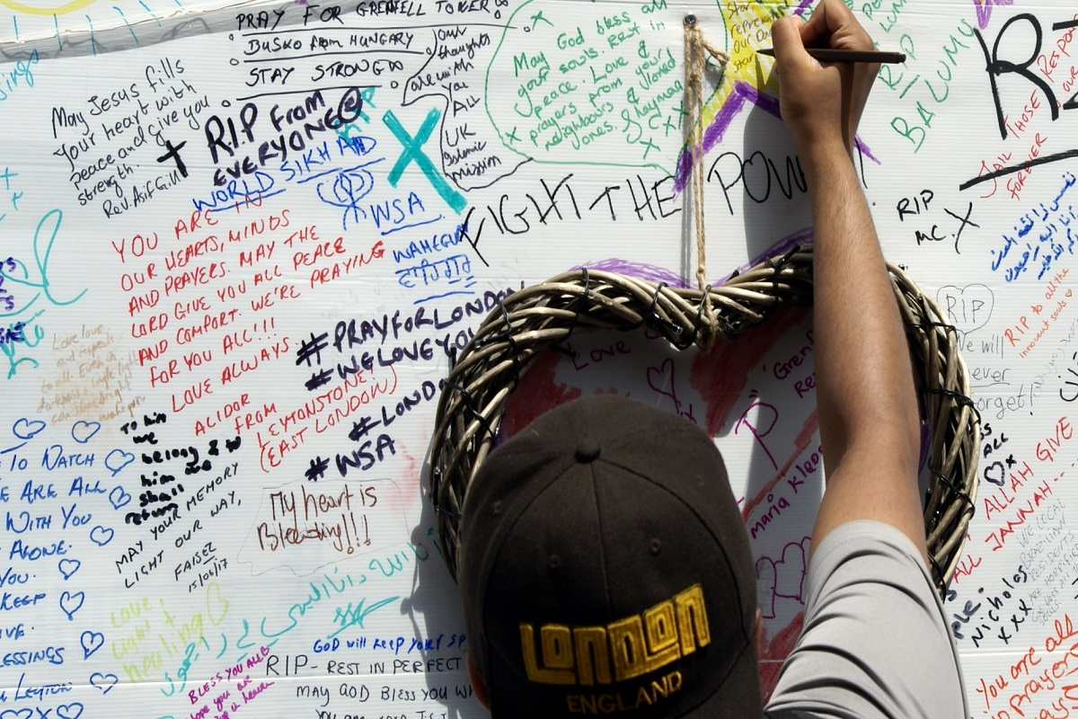 Grenfell Tower tribute