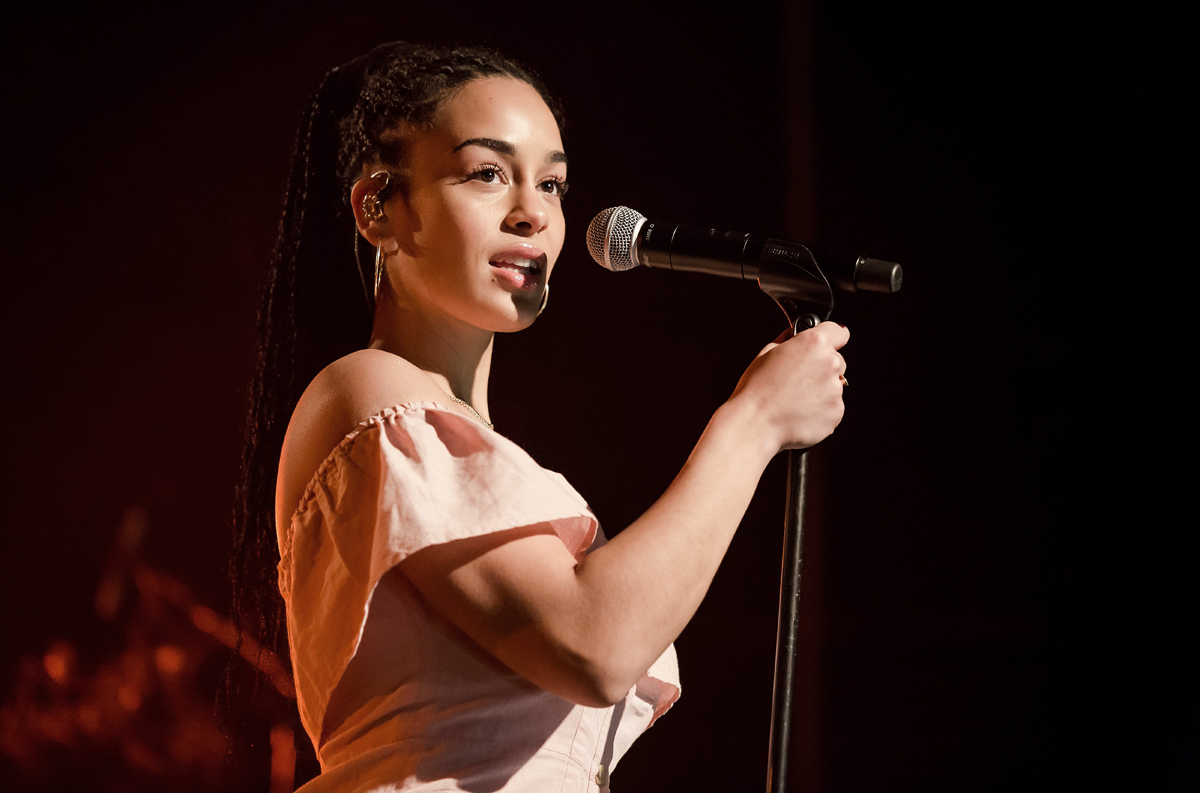 Jorja Smith at the Invisible Wind Factory