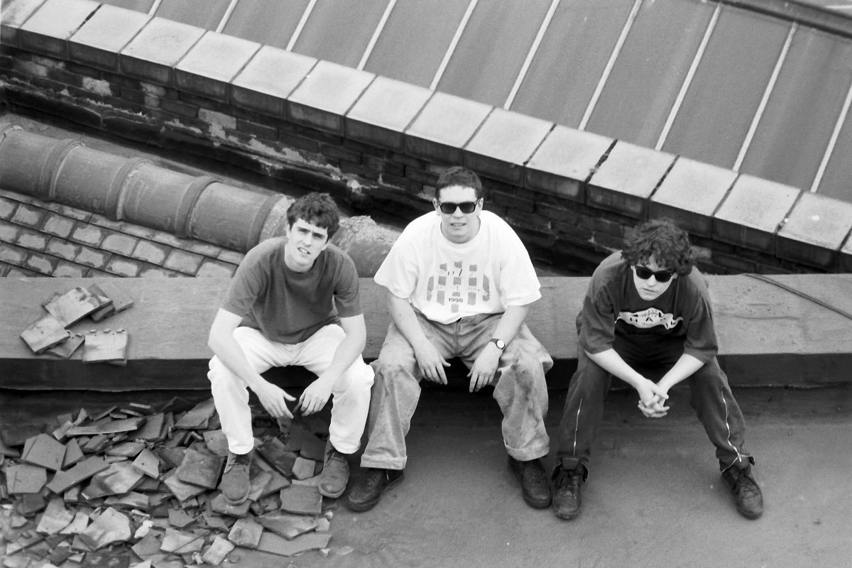 Shack at Central Hall 1990 Photo by Paul McCoy