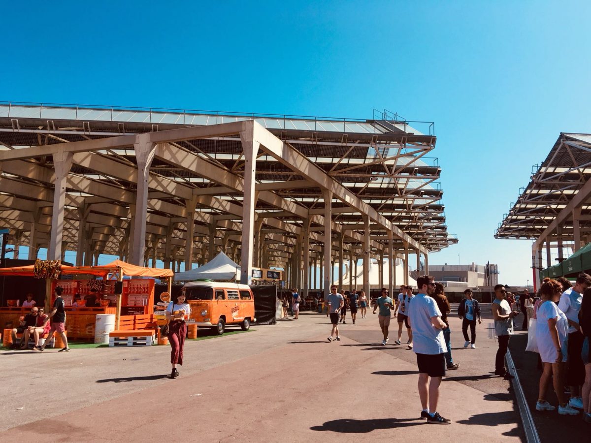 The food courts
