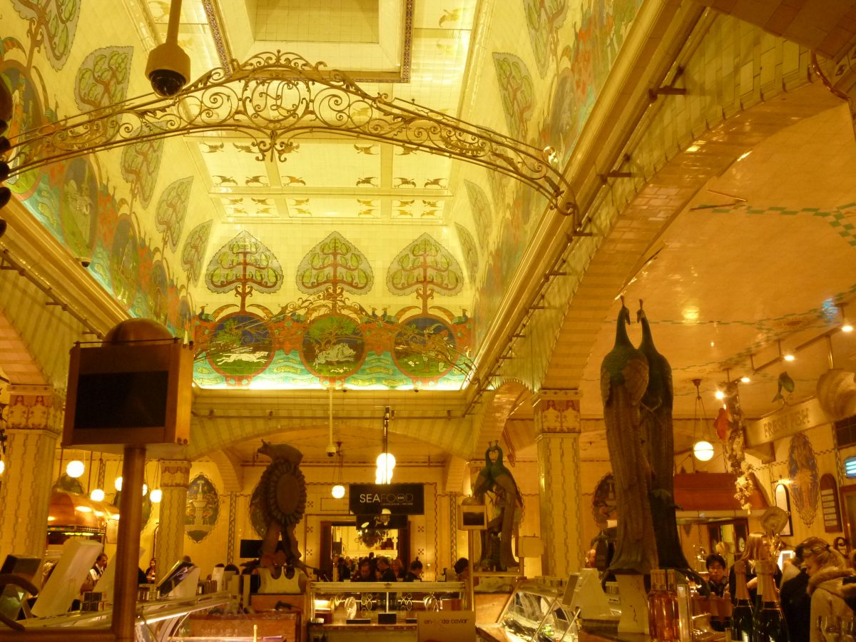 Credit: (c) Love Art Noveau Harrods Food Hall, Brompton Road, London; CC BY 2.0