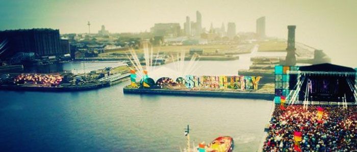 An artist's impression of how Liverpool Sound City 2015 will look when the festival moves to the Docks.