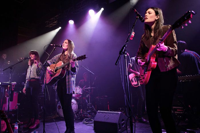 The Staves enjoy a sell out night at Arts Club