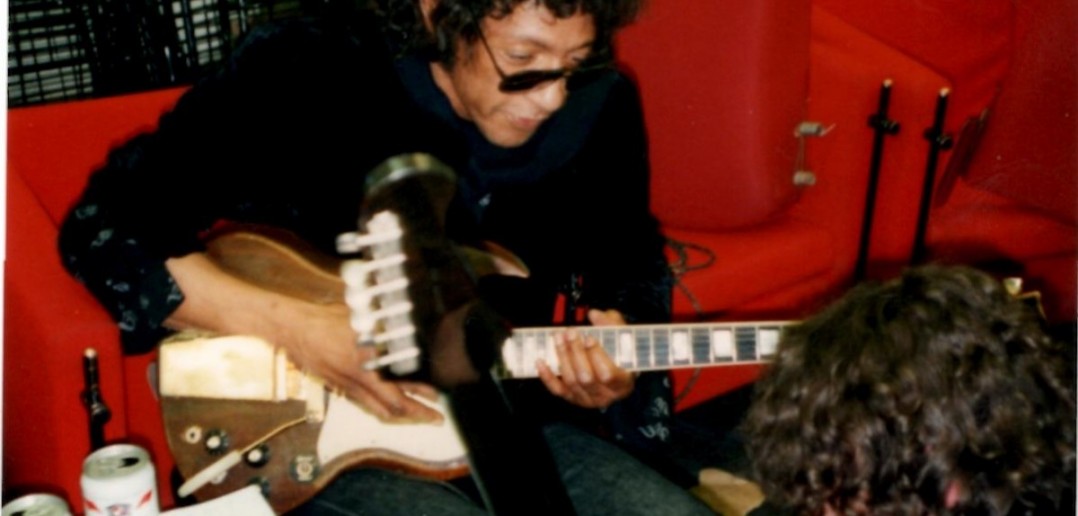Arthur Lee John Head backstage