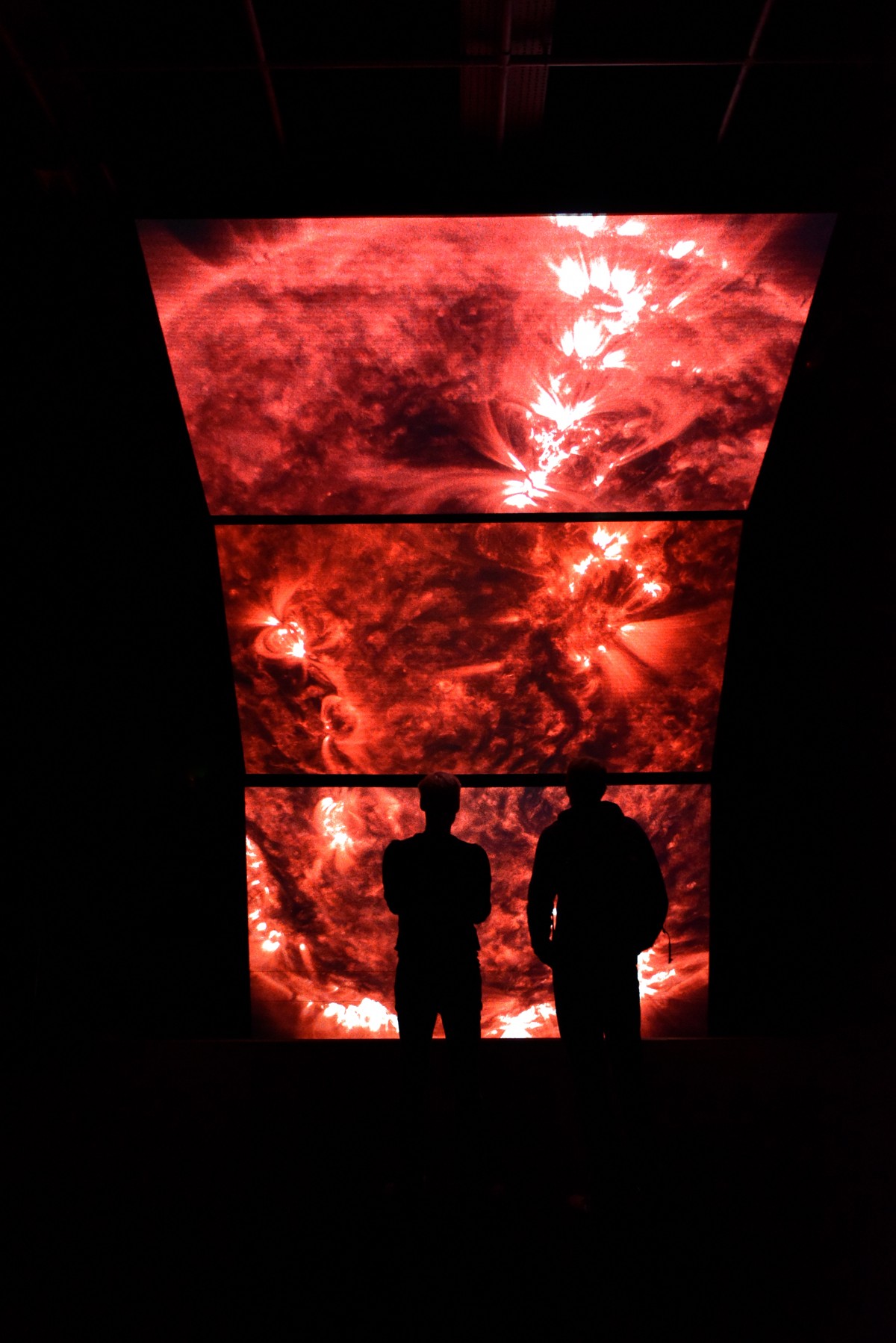 unfold by Ryoichi Kurokawa, at FACT, 2016. Photo by Brian Slater