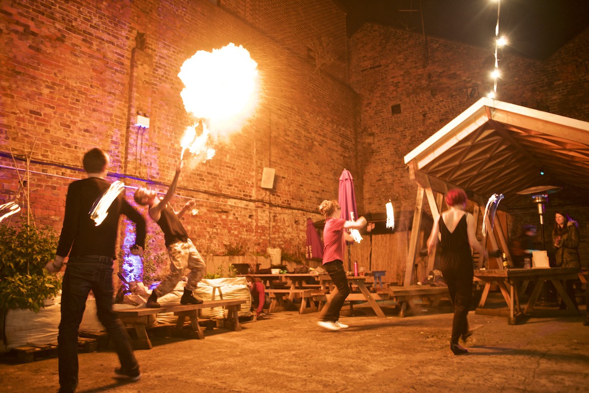 Fire display