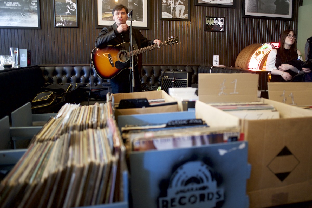 Nick Ellis at Jacaranda Records