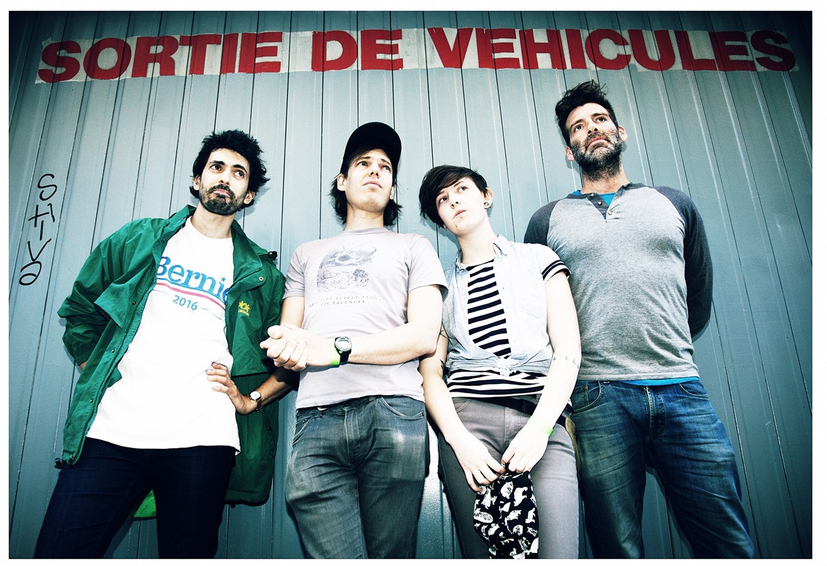 Jeffrey Lewis & Les Bolts (Credit: Francois Guery)