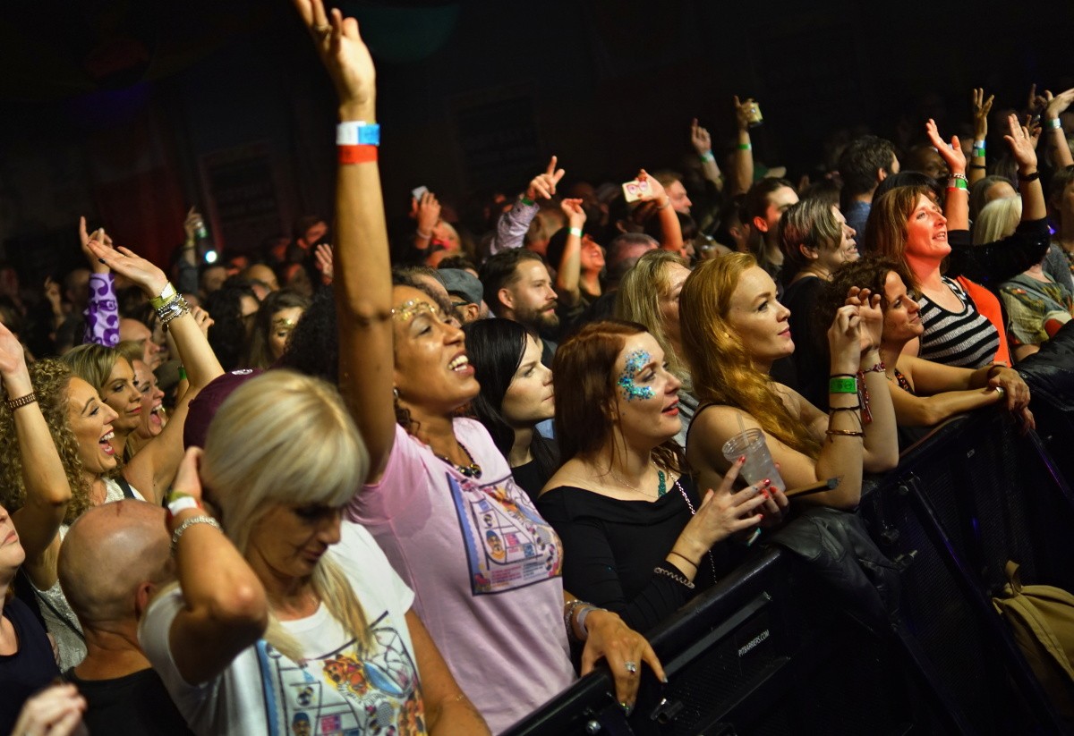 The crowd at Liverpool Disco Festival