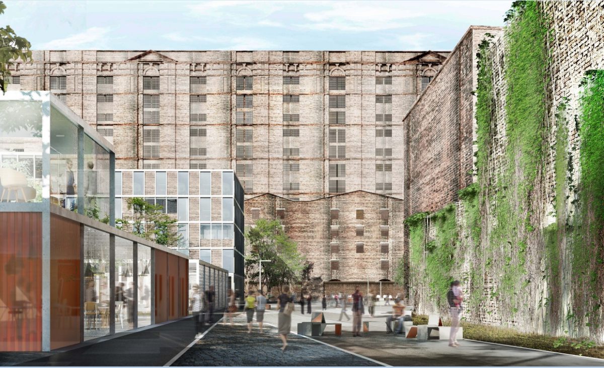An artists' impression of Ten Streets