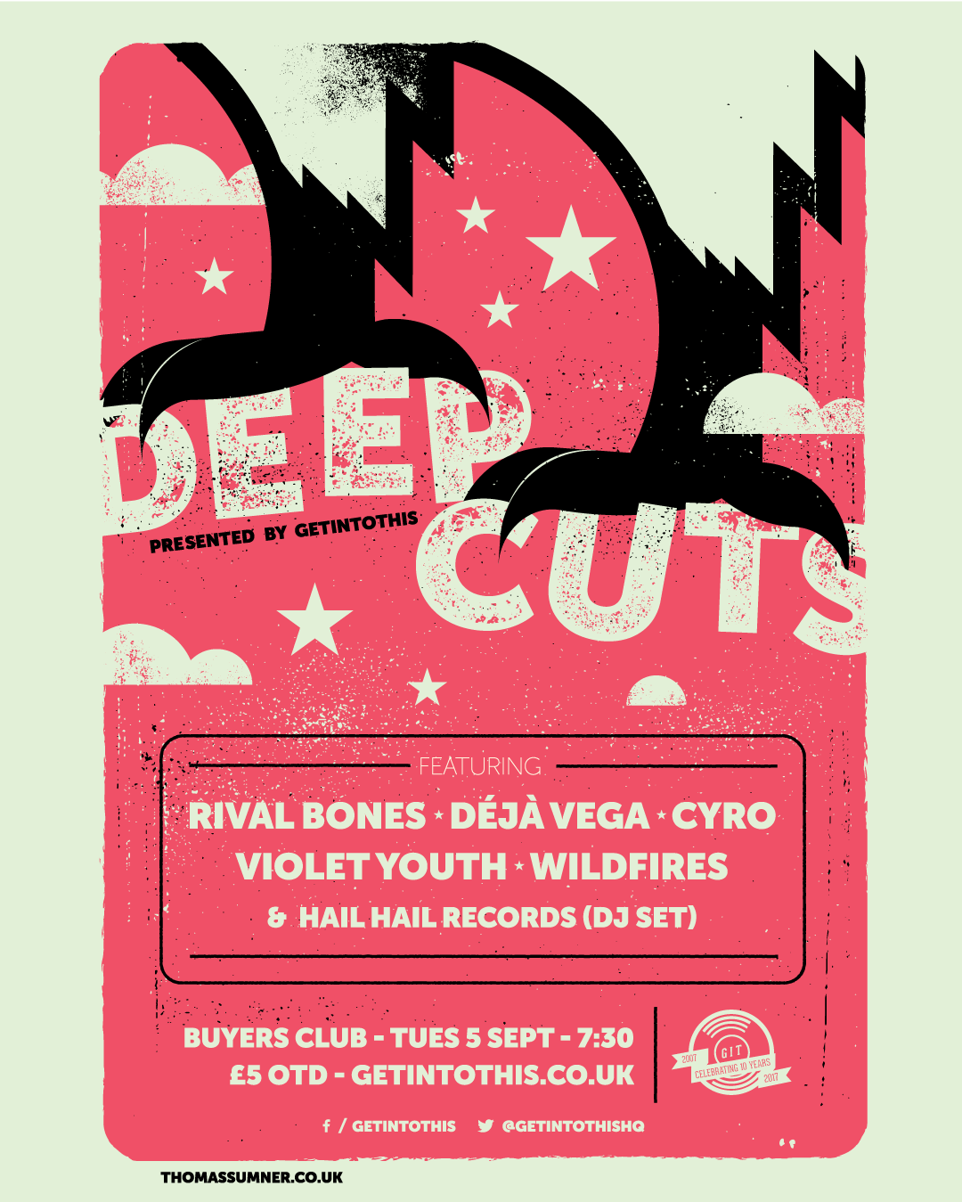 Deep Cuts #8 September edition at Buyers Club