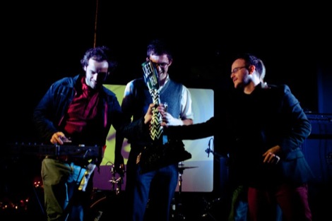 Loved Ones Ben and Nik collect the GIT Award from founder Peter Guy.jpg