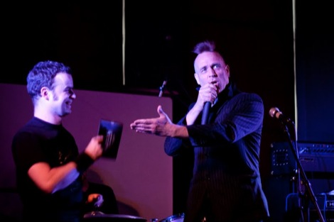 Mugstar's Pete receives their memento at the GIT AWARD 2012.jpg