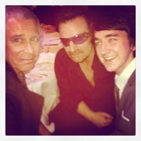 Conor McDonnell with U2's Adam Clayton and Bono at the Q Awards.jpeg