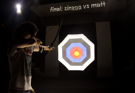 Archery at the Kazimier Krunk Olympics.jpg