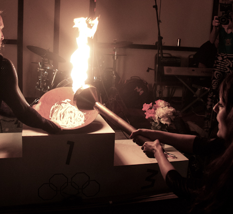 Lighting of the Torch at the Kazimier Krunk Olympics.jpg