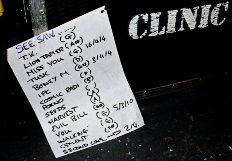 Clinic setlist.jpg