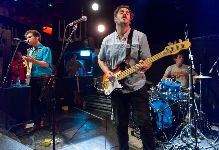 Parquet Courts performing live at The Kazimier