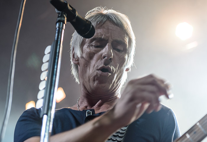 Paul Weller performing live at East Village Arts Club