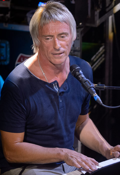 Paul Weller performing live at East Village Arts Club