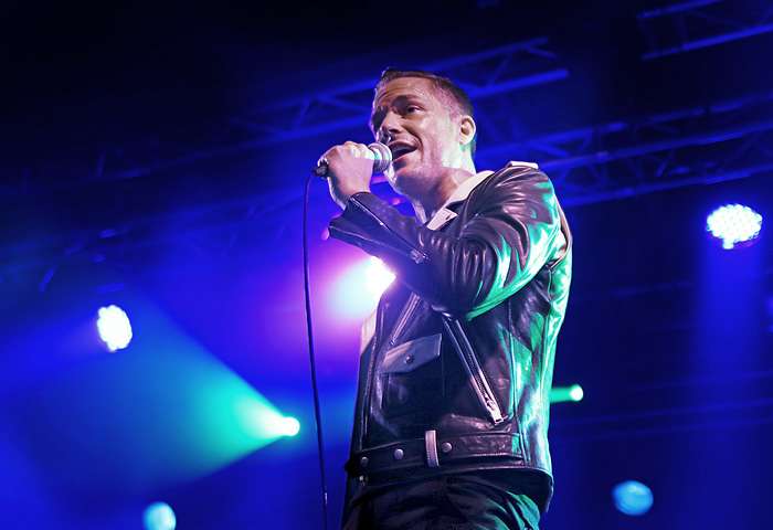 The Killers performing live at O2 Academy