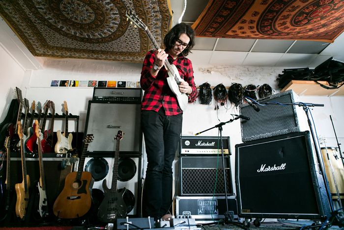 Jon Lawton at Crosstown Studio