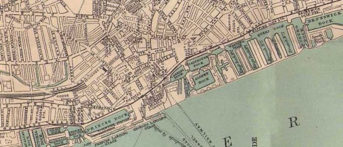 Liverpool Docks Map