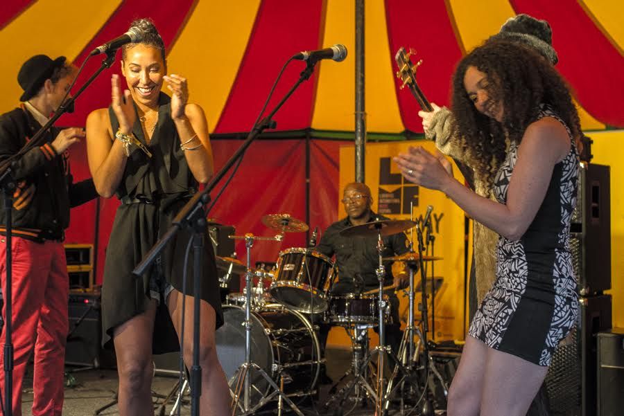 Amique on the LIMF Academy stage