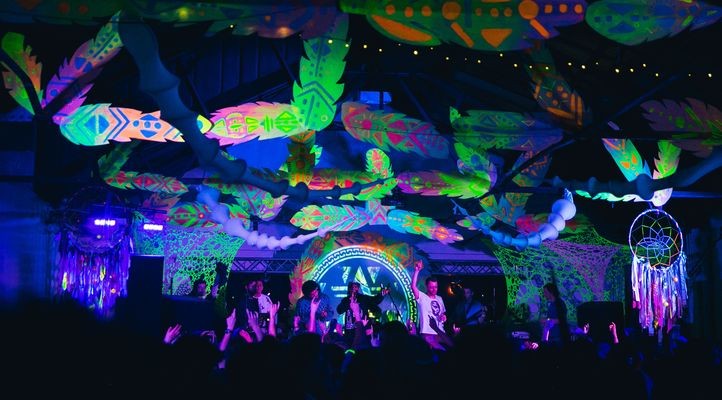 Fiesta Bombarda in full kaleidoscopic effect