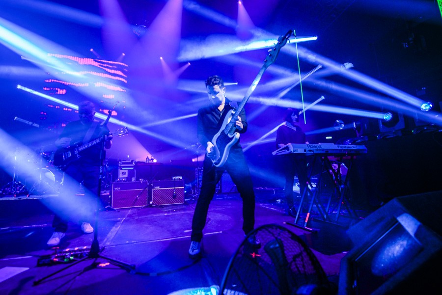 New Order play Liverpool's Olympia last November