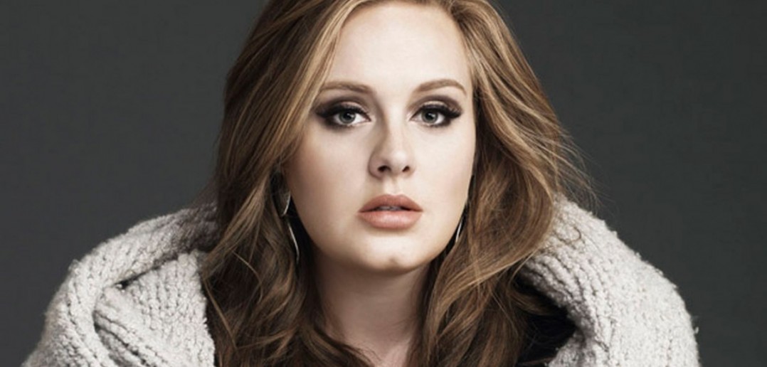 Adele - notably not smiling