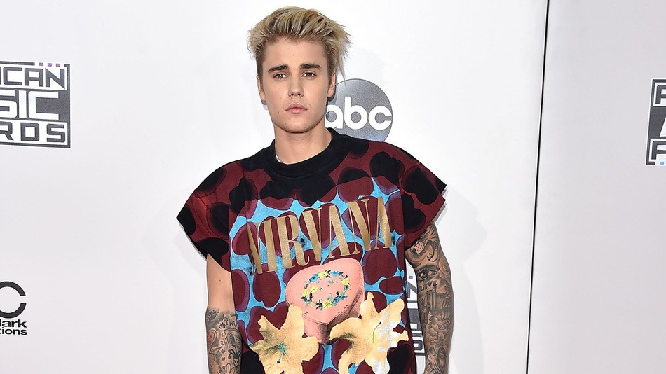 metallica t shirt justin bieber