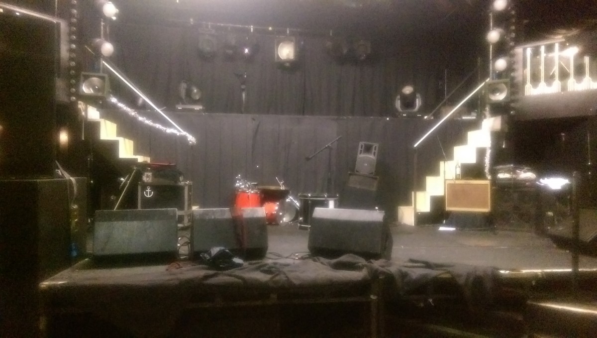The stage is at an end following 10 Bands 10 Minutes at 5am